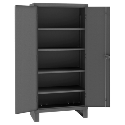 Durham Mfg. Cabinet, 14 Gauge, 4 Shelves, 36 x 24 x 78 | 3702-4S-95