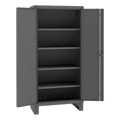 Durham Mfg. Cabinet, 14 Gauge, 4 Shelves, 48 x 24 x 78 | 3703-4S-95