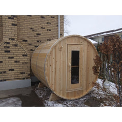 Dundalk Leisurecraft 4 Person Barrel Sauna CT Harmony CTC22W