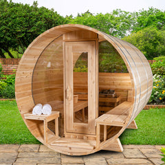 Dundalk Leisurecraft Serenity MP Barrel Sauna CTC2245MPW