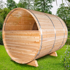 Dundalk Leisurecraft Serenity MP Barrel Sauna CTC2245MPW