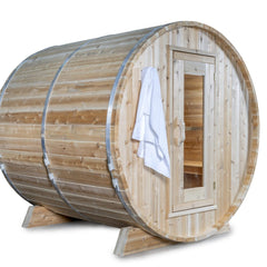 Dundalk Leisurecraft 4 Person Barrel Sauna CT Harmony CTC22W