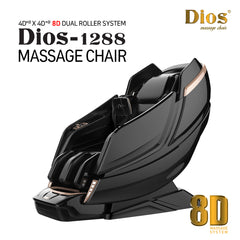 Kahuna Chair Dios Massage Chair 8D AI Dual Air Tech Touch Roller SL-track with Brain Relaxation Program 1288