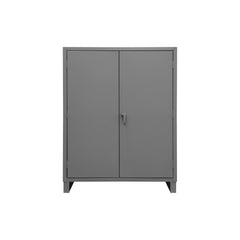 Durham Mfg. Wardrobe Cabinet, 4 Adjustable Shelves, 1 Fixed Shelf, Hanger Bar, 36 x 24 x 78 | HDWC243678-5S95