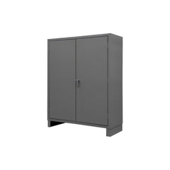 Durham Mfg. Wardrobe Cabinet, 4 Adjustable Shelves, 1 Fixed Shelf, Hanger Bar, 36 x 24 x 78 | HDWC243678-5S95