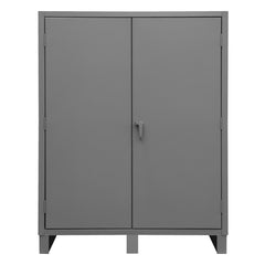 Durham Mfg. Wardrobe Cabinet, 5 Shelves, Hanger Bar, 60 x 24 x 78 | HDWC246078-5S95