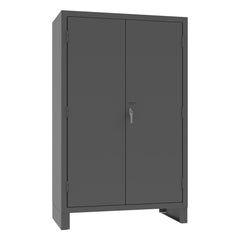 Durham Mfg. Cabinet, 14 Gauge, 5 Shelves, Legs, 48 x 24 x 78 | JC-482478-5S-95