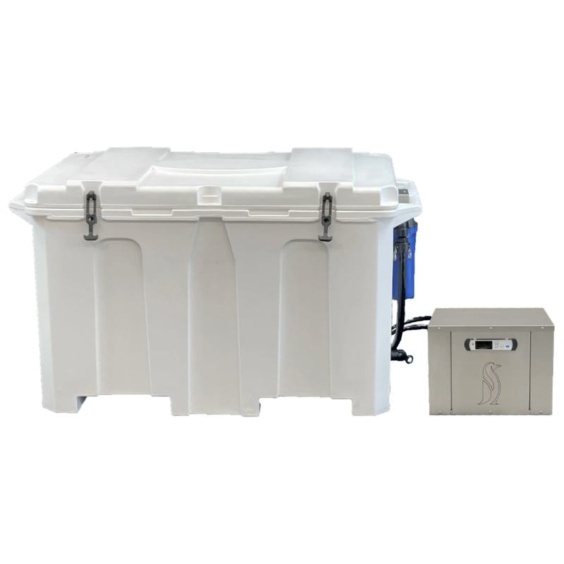 Penguin Chillers Insulated Cold Therapy Tub & Chiller Package