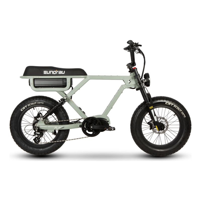 Eunorau Flash Electric Bike - Midrive/AWD - Lunar Dust