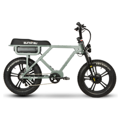 Eunorau Flash Electric Bike - Midrive/AWD - Lunar Dust