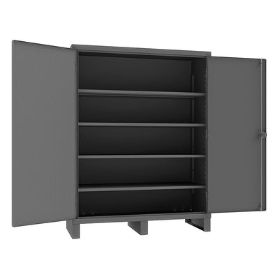 Durham Mfg. Cabinet, 14 Gauge, 4 Shelves, 60 x 24 x 78 | 3704-4S-95