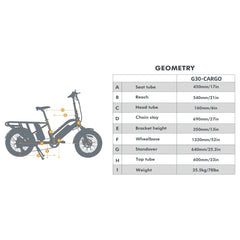 Eunorau G30 Cargo Electric Bike