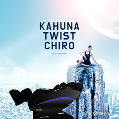 Kahuna Chair Exquisite Rhythmic HSL-Track Kahuna Massage Chair HM-Kappa Black - KCMHMKappaBlack